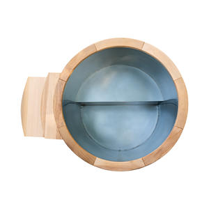 Bañera de inmersión fría comercial de cedro rojo para recuperación, con filtro y enfriador WiFi de 1hp, venta al por mayor directa de fábrica - Product Image 3