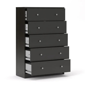 Juego de gabinete de madera para dormitorio de lujo con muebles de dormitorio antiguos populares - Product Image 2