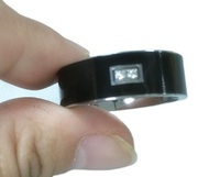 125kHz/13.56mhz Smart RFID Ring Multifonctionnel Smart Ceramic Payment Wearable Social Media Rings