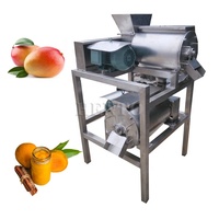 Elektrische Hoge Kwaliteit Fruit En Groenten Plakken Maker / Mango Pulping Machine/Tomaat Pasta Making Machine