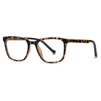 ÉCHANTILLON GRATUIT Lunettes carrées avec branches en chaîne, monture noire et détails argentés pour rehausser la mode au quotidien