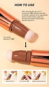 Liquid Contour Blush Highlighter <b>Stick</b> Lightweight and Blendable for a Sculpted Look powder <b>blusher</b> - Product Image 6