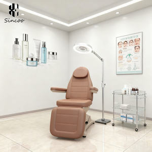 เตียงนวดไฟฟ้าแบบพับได้ ปรับระดับได้ สำหรับร้านเสริมสวยและโรงแรม - Product Image 3