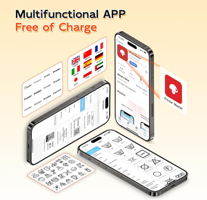 Máy in nhãn nhiệt phomemo M420 máy in nhãn cầm tay 1.57-4 inch Máy tạo nhãn Chiều rộng cho doanh nghiệp/nhà/mã vạch - Product Image 4