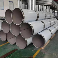Tuyau de ventilation en acier inoxydable 304/316, conduite d'aération pour extraction industrielle, diamètre personnalisé 200-2000 mm, directement de l'usine