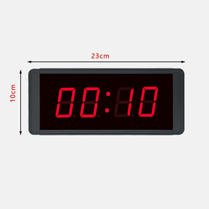 <span class=keywords><strong>Reloj</strong></span> Digital LED multifuncional Temporizador digital de control remoto para competición Temporizador de avance y retroceso de 4 dígitos de 1,8 pulgadas - Product Image 6