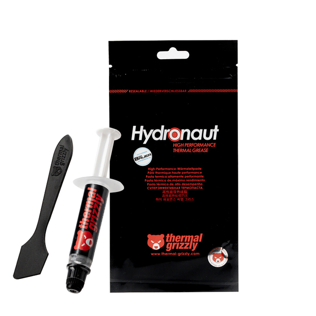 Thermal Grizzly Hydronaut 11.8W/MK Thermal Paste CPU/GPU Radiator AMD Intel Processor Silicone Grease Thermal Paste 1/3.9/7.8g