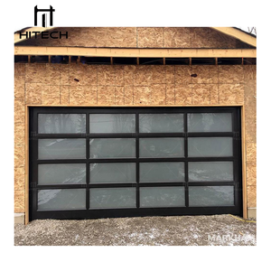 Hitech avec fenêtres, charnières hydrauliques pneumatiques coulissantes latérales, panneau <span class=keywords><strong>solaire</strong></span>, Code vent, vue complète, accordéon en aluminium, <span class=keywords><strong>Garage</strong></span> - Product Image 5