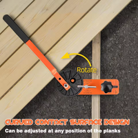 Outil de redressement de planches de terrasse, plieur de planches universel, support de bol universel, adapté aux planches de terrasse composites, aux joints en bois et en métal
