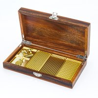 Timbre personnalisé Rectangle brillant timbres société sceau auto-encreur Date Ice Cube timbres
