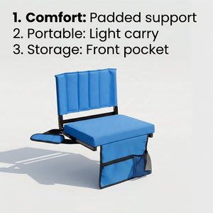 de gran venta; cojines portátiles para estadio; asientos portátiles para estadio; cojín para asiento de estadio deportivo - Product Image 1