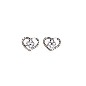 Nouvelles boucles d'oreilles en argent S925 faites à la main, version coréenne, avec perle, accessoire polyvalent, support de boucles d'oreilles vide, 1017 - Product Image 5