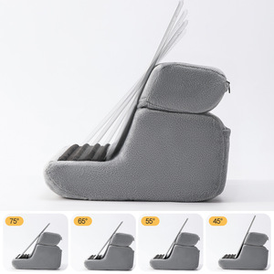 Oreiller confortable en mousse à mémoire de forme pour la lecture, lecture mains libres douce sur lit/canapé avec sac de rangement, support pour iPad, oreiller de lecture - Product Image 3