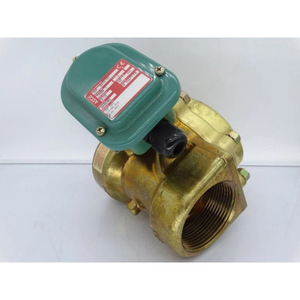 Válvula Solenoide de Latón de 1 Pulgada para Control de Agua, 24VDC, Normalmente Cerrada/Abierta, Accionamiento Eléctrico - Product Image 1