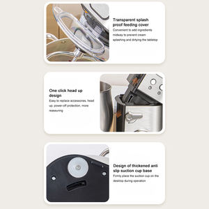 Mélangeur planétaire à pâte commercial de 12 L de Chine, machine à battre les œufs, machine électrique de cuisine, mélangeur à crème pour gâteaux - Product Image 5