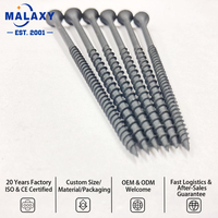 Vis à cloison sèche haute résistance Malaxy à tête plate et filetage grossier