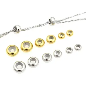 sterling silver loose spacer beads for