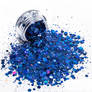 Brillos cosméticos gruesos para uñas, mezcla de colores brillantes, precio al por mayor de fábrica - Product Image 6