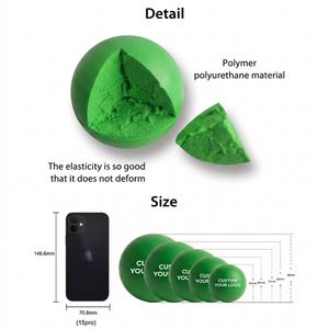 Custom Logo PU Foam <b>Stress</b> <b>Ball</b> Squeeze Toy Slow Rebound Promotional Gift Office Desk Decor <b>Stress</b> Relief Therapy Wholesale Bulk - Product Image 4