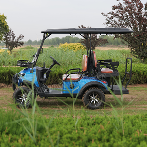 Carrito de Golf Eléctrico de Acero de 4 Plazas, 72V, Certificado por la CEE, 5KW, con Certificación GCC, Buggy de Golf de Lujo Hecho en China - Product Image 3