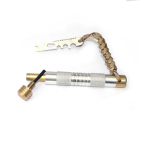 Nouveau style de Survie En Plein Air de feu Kit De Piston, Environnement Sauvage Camping Piston Allume-feu Avec Outil Multifonctions Voiture