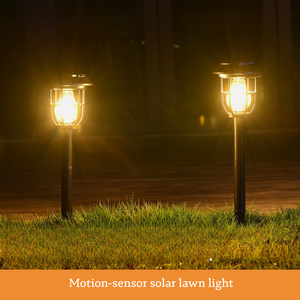 Edison Warm White Solar Garden Lights Outdoor Hanging Light <strong>PIR</strong> 3 Work Modes LED Landscape Pathway <strong>Lighting</strong> - Product Image 5