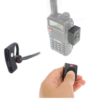 Ai01K Auriculares Inalámbricos con Reducción de Ruido Ai, Universales con Gancho para la Oreja Tipo K, Walkie Talkies TK3306 K5 LED IPX5 Resistentes al Agua LHDC Intraaurales 30ms