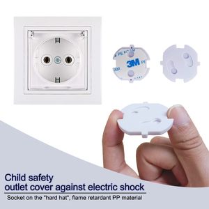 Nhà Máy Bán Hàng Trực Tiếp Bé An Toàn Trẻ Em Cắm Ổ Cắm Bao Gồm Ổ Cắm Ổ Cắm Pháp Tiêu Chuẩn Bé Bằng Chứng Ổ Cắm Điện Bìa - Product Image 4