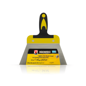 Grattoir portable durable en métal bicolore de 180 mm pour les tâches de nettoyage et de raclage - Product Image 2