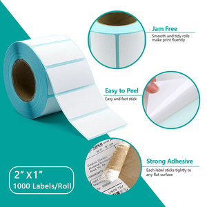 Trung Quốc Nhà sản xuất giá tùy chỉnh trực tiếp máy in nhiệt mã vạch giấy nhãn CuộN Sticker 30x20 mét - Product Image 3