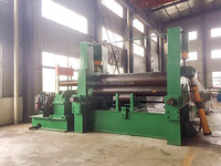 Vente chaude 3 rouleaux plaque d'acier CNC cintreuse hydraulique automatique tôle roulant et plieuse à vendre