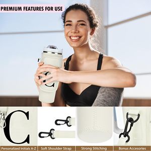 Logotipo Personalizado para el Portavasos Stanley de 40 oz, Portavasos Simple y Moderno con Bolsa de Transporte, Personalizado para Otros Deportes - Product Image 6