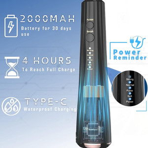 Cepillo <span class=keywords><strong>de</strong></span> Dientes Eléctrico 2 en 1 y Irrigador Bucal con Nueva Tecnología, <span class=keywords><strong>Nivel</strong></span> <span class=keywords><strong>de</strong></span> Impermeabilidad IPX7, Irrigador Bucal H2o - Product Image 4