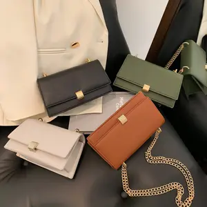 2023 bahar popüler yeni moda kilit küçük kare çanta rahat zincir omuz çantası