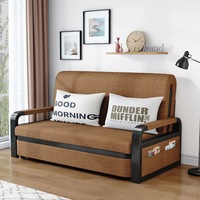Sofá cama de tela de esquina plegable de 2 plazas sala de estar moderna muebles baratos con almacenamiento