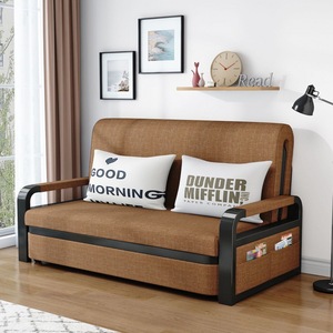 Sofá <span class=keywords><strong>cama</strong></span> de tela de esquina plegable de <span class=keywords><strong>2</strong></span> <span class=keywords><strong>plazas</strong></span> sala de estar moderna muebles <span class=keywords><strong>baratos</strong></span> con almacenamiento - Product Image 4