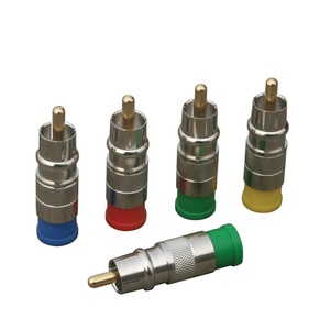 [ Account Skype : softel009 ] RG6 RG59 catv rca nén cắm kết nối với pin đồng tinh khiết - Product Image 1