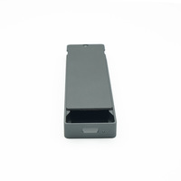 Boîtier/Coque en Alliage d'Aluminium Personnalisé pour Équipement Électronique de Banque d'Alimentation - Usinage CNC OEM Certifié ROHS CE Service Tout-en-un