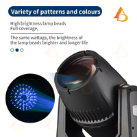 AICPOSE 380W RGBW+UV IP65 Projecteur à tête mobile étanche avec contrôle DMX512, installation facile pour utilisation sur scène
