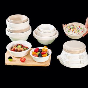 Bol jetable robuste en bagasse de canne à sucre biodégradable et écologique de 500 ml pour riz et soupe - Product Image 4