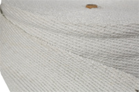 Rubans d'échelle tissés à isolation thermique résistants aux hautes températures de meilleure qualité Ruban en fibre de céramique