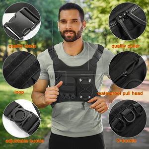 ARTEX Sacoche de Poitrine Tactique de Haute Qualité pour Hommes, Logo Personnalisé, Imperméable, pour Camping en Plein Air, Sacs de Poitrine Modulaires Détachables - Product Image 4