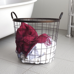 Factory Custom <strong>Fireplace</strong> Indoor Accessories Modern Black Metal Robust <strong>Log</strong> Multi Utility <strong>Basket</strong> for Outdoor Firewood Storage - Product Image 5