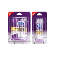 Nettoyeur de cuvette de toilette longue durée 38g Emballage sous blister Gel de nettoyage de toilette Toilette publique autonettoyante automatique