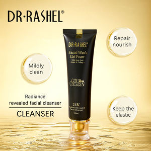 <span class=keywords><strong>DR</strong></span> RASHEL derin temizlik nemlendirici Anti Aging 24K altın kollajen yüz yıkama jel köpük 100ml - Product Image 4