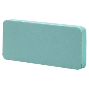 Bloc de polissage rectangulaire moyen à finition miroir, éponge de ponçage à sec pour l'élimination des rayures sur les surfaces de bijoux, de bois, de métal et de plastique - Product Image 3