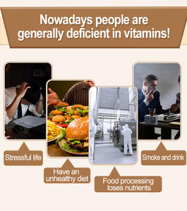 Tabletas Multivitamínicas Wins Town, Tabletas <span class=keywords><strong>de</strong></span> Complejo Vitamínico B1 B6 B12, Suplemento para Apoyar la Energía - Product Image 3