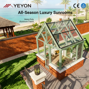 Yeyon 2026, Solárium Modular Listo para Ensamblar, <span class=keywords><strong>Centro</strong></span> <span class=keywords><strong>de</strong></span> Suministro <span class=keywords><strong>de</strong></span> Materiales Globales, Invernadero Residencial <span class=keywords><strong>de</strong></span> Vidrio para Exteriores - Product Image 1