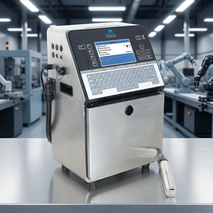 Impresora de Inyección de Tinta CIJ Automática para Caracteres Pequeños, Máximo 5 Líneas, Admite Visualización y Control Remoto, Tipo de Tinta Solvente, Tamaño de Impresión de 1-12.7 mm - Product Image 3