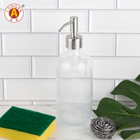 Distributeur de savon en acier inoxydable 304, pompe F02, 24 mm 28 mm 1 cc 2 cc, couleurs PVD, logo OEM, pompe à lotion pour salle de bain, cuisine, hôtel